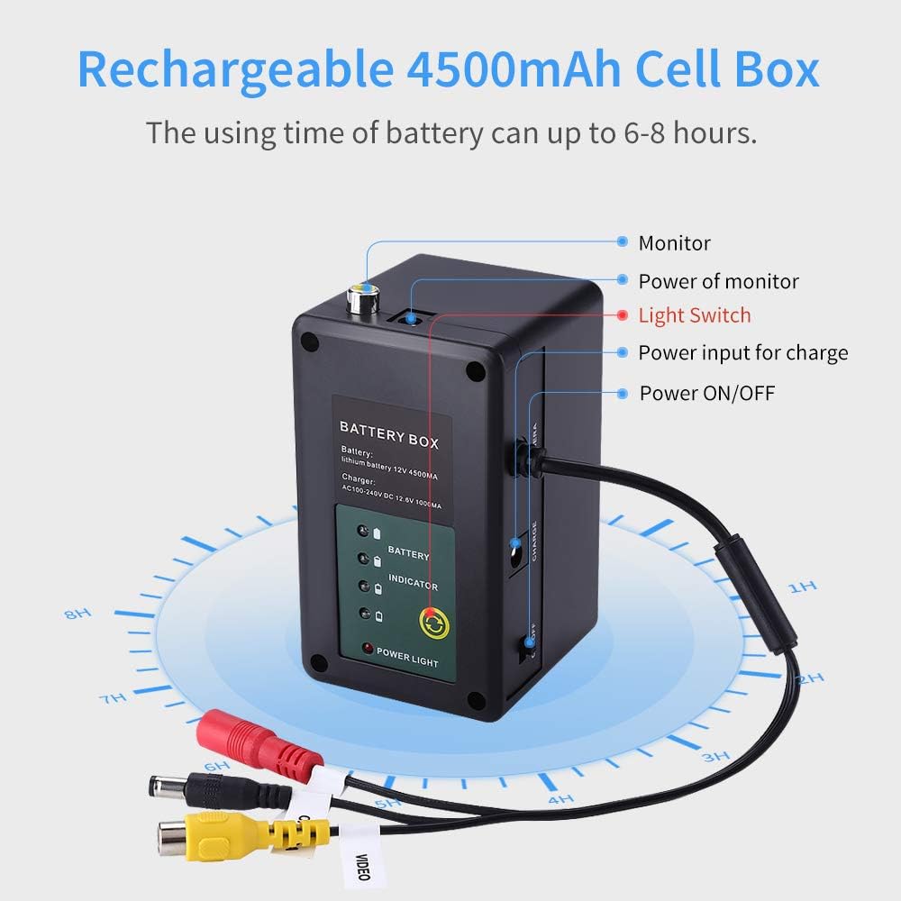 Eyoyo Underwater Fishing Camera Battery Box