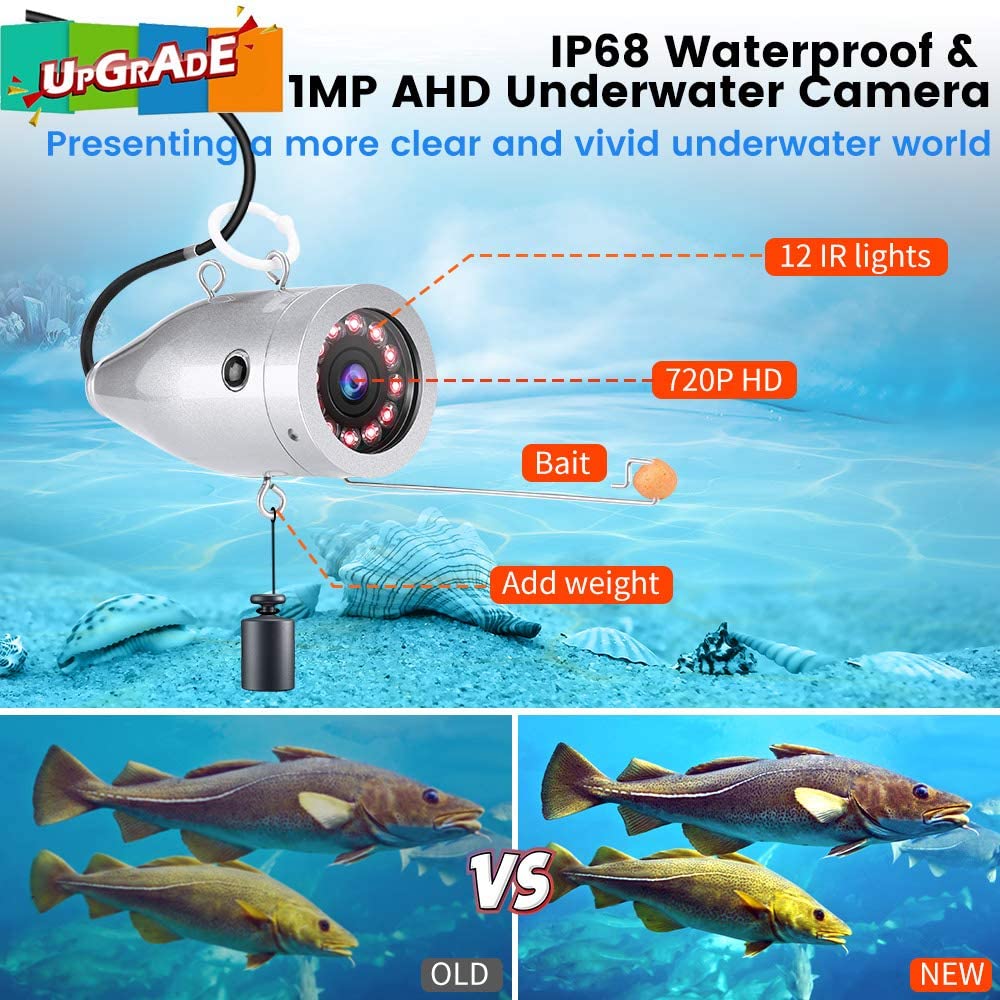 Eyoyo Underwater Fishing Camera | Portable Fish Finder 720P
