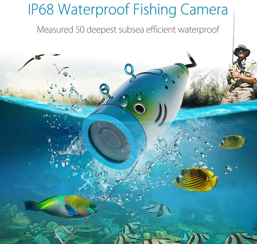 Eyoyo Colorful 1000TVL IR fishing camera with cable 15m/30m/50m