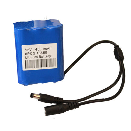 4500mAh Battery Pack for 1000TVL Fish Camera