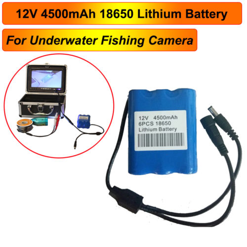 4500mAh Battery Pack for 1000TVL Fish Camera
