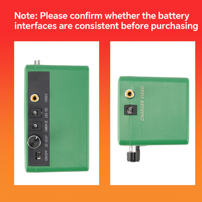 Underwater Fishing Camera Battery Control Box for White & IR Lights Switch