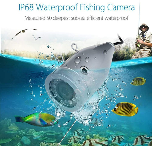 Eyoyo 1000TVL fishing camera with cable 15m/30m/50m silver