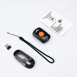 Eyoyo 1D Laser Bluetooth Barcode Scanner EY-021L,Mini 2.4G Wireless & Bluetooth & USB Wired 3-in-1 Barcode Reader