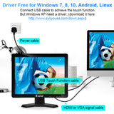Eyoyo 15 Inch Touchscreen Monitor 1024×768 4:3 LCD Display