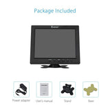 Eyoyo 8" HDMI Monitor 1024x768 Resolution Display Portable 4:3 LCD Mini HD Color Video Screen